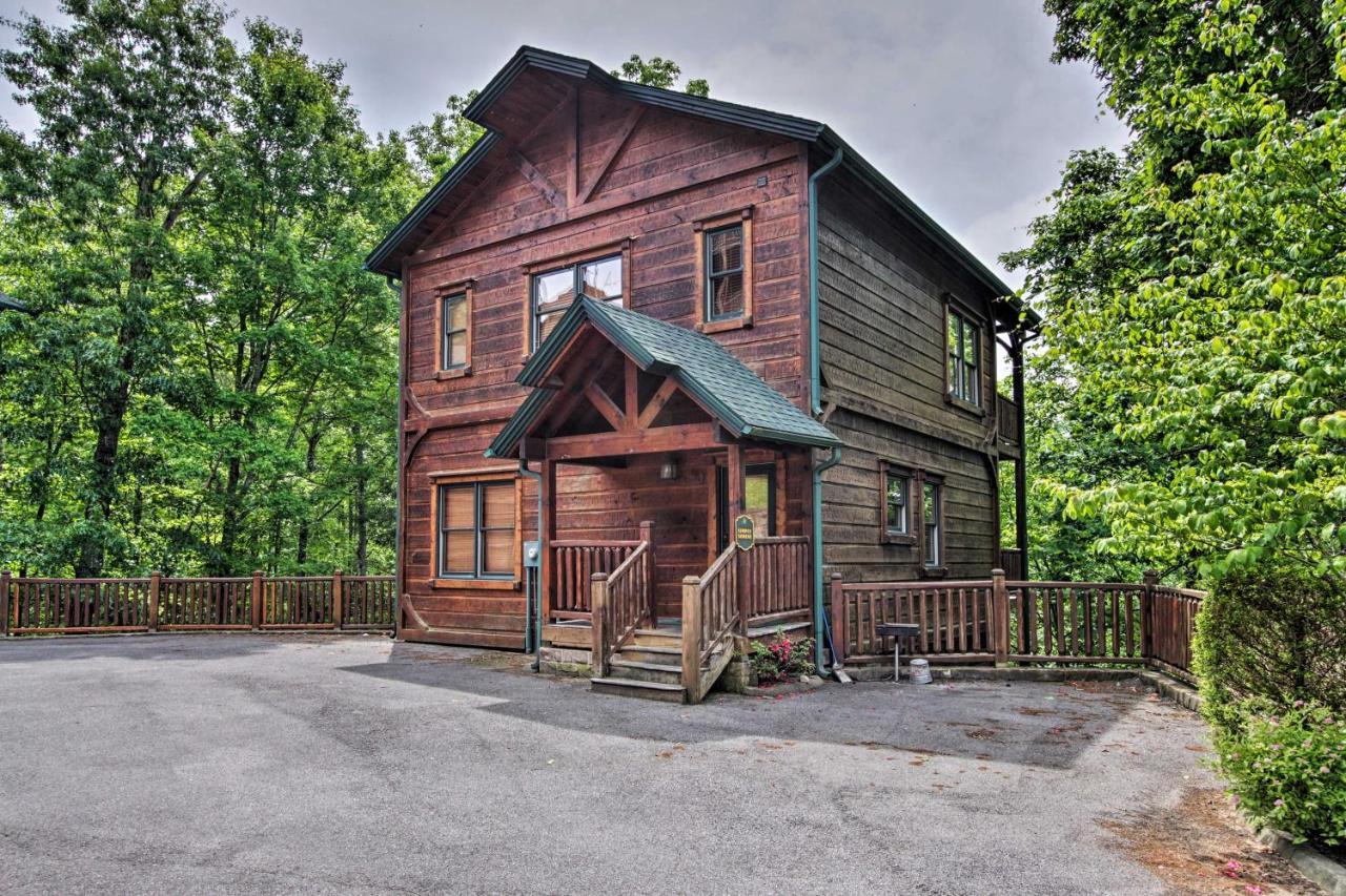 Cabin With Pool Access About 3 Mi To Downtown Гатлинбург Экстерьер фото